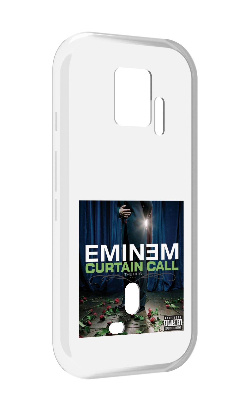 Чехол MyPads Eminem CURTAIN CALL, THE HITS для ZTE Nubia Red Magic 7S Pro
