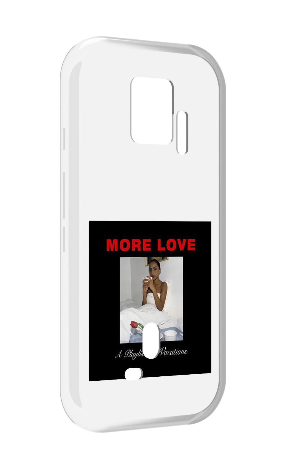 

Чехол MyPads Drake & Sade - More Love для ZTE Nubia Red Magic 7S Pro, Прозрачный, Tocco