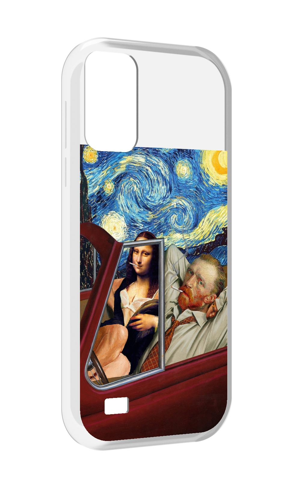 

Чехол MyPads Да-Винчи-в-одном для Oukitel C31, Прозрачный, Tocco