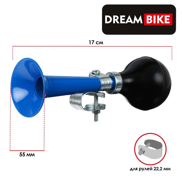

Dream Bike Клаксон Dream Bike, синий, Клаксон Dream Bike, цвет синий