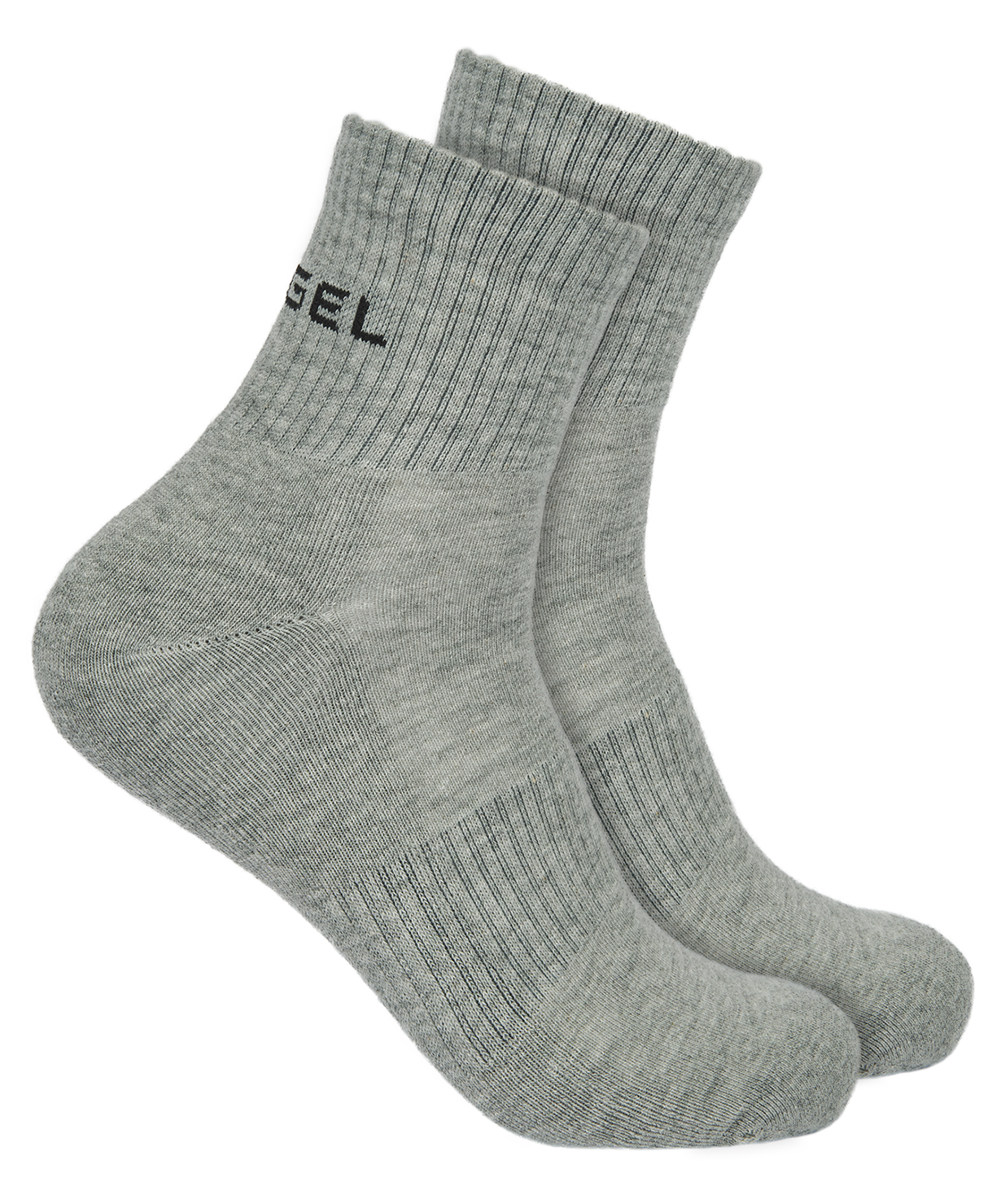 Носки средние Jogel Essential Mid Cushioned Socks, меланжевый (43-45)