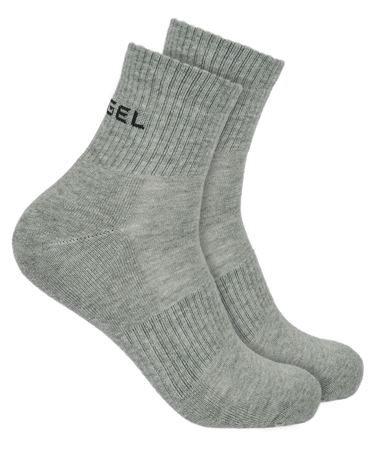 фото Носки средние jögel essential mid cushioned socks, меланжевый (43-45) jogel