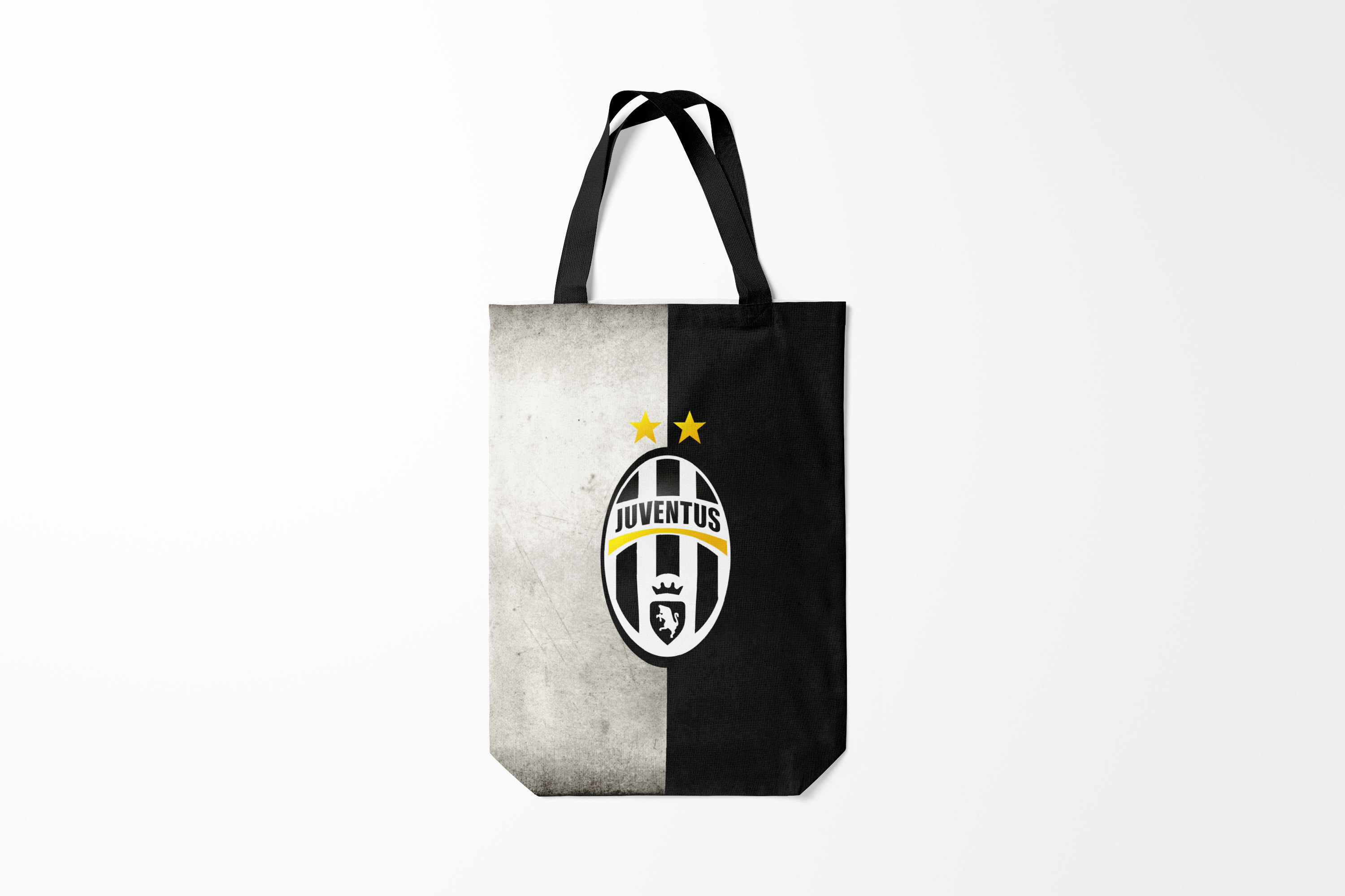 

Сумка шoппер унисекс Burnettie Juventus FC, белый; черный, Juventus FC