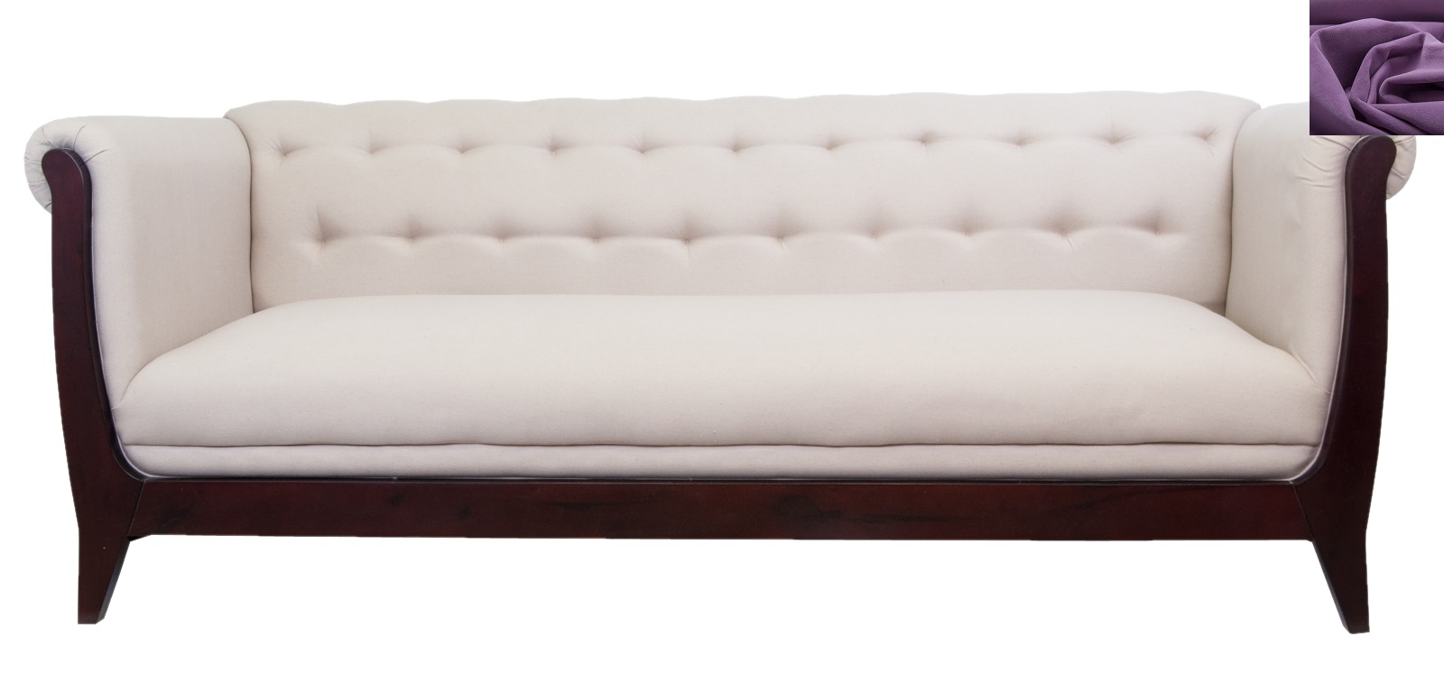 

Диван Mak-interior Delvin фиолетовый