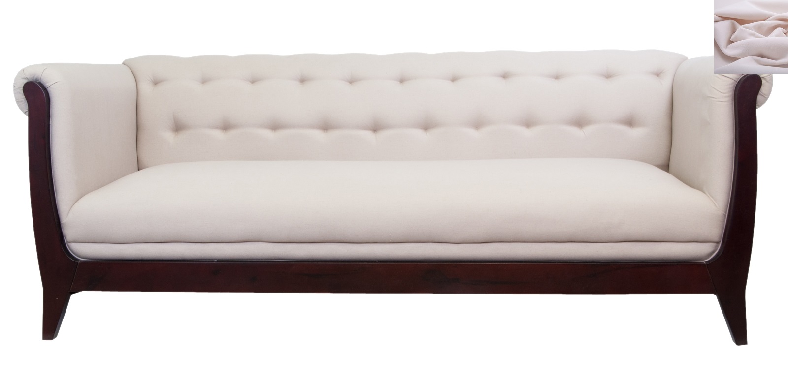 

Диван Mak-interior Delvin розовый