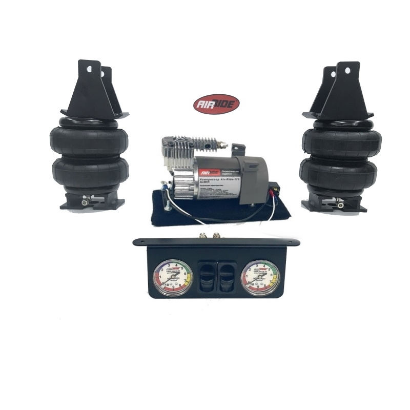 

Пневмоподвеска Air-Ride Mitsubishi L200 зад оси + сист упр 2 конт Air-Ride 2P