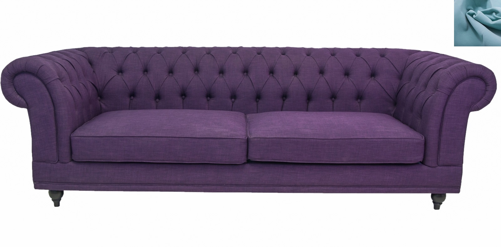 

Диван Mak-interior Neylan purple голубой