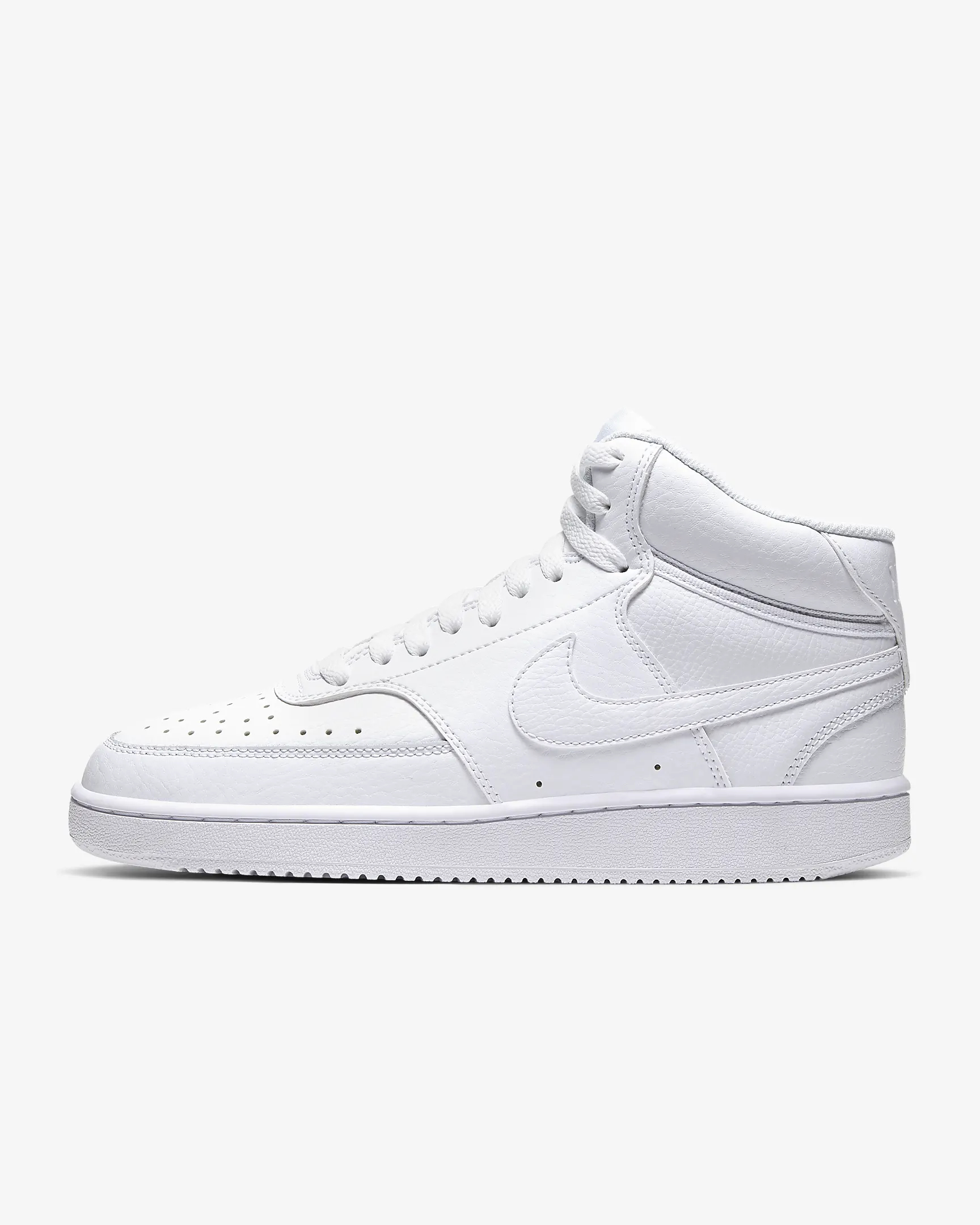 

Кеды женские Nike Court Vision Mid CD5436-100 белые 9 US, Белый, Court Vision Mid