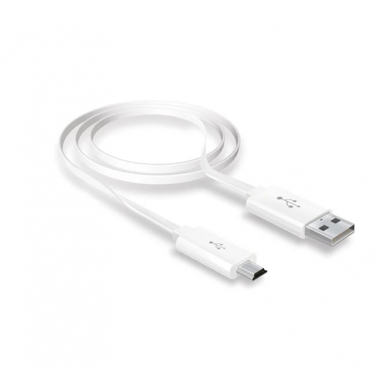 Кабель USB - Mini-USB Craftmann, белый, 1 м
