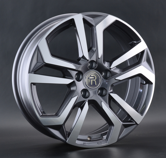 

Колесный диск Replay LR72 (GMF) 7xR17 ET45 5*108 D63.3, Серый;серебристый