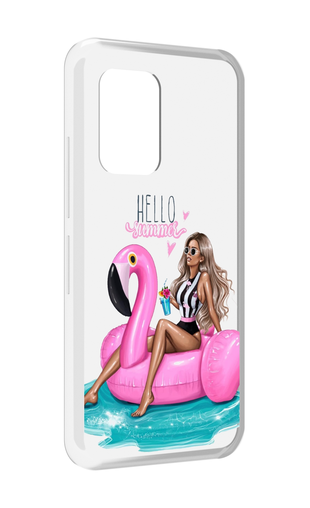 

Чехол MyPads Hello-summer для UMIDIGI Bison GT, Прозрачный, Tocco