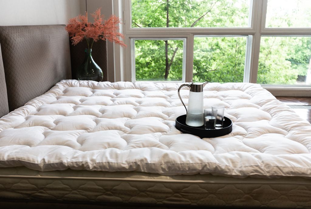

Наматрасник топпер German Grass хлопок Topper Cotton всесезонный 160х200, EK2163, 293