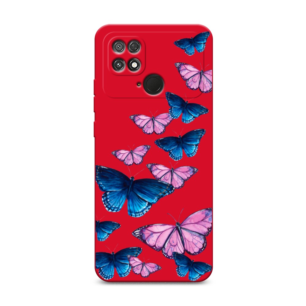 

Чехол Awog 315853-1 для Xiaomi Poco C40 "Полет бабочек", 315853-1