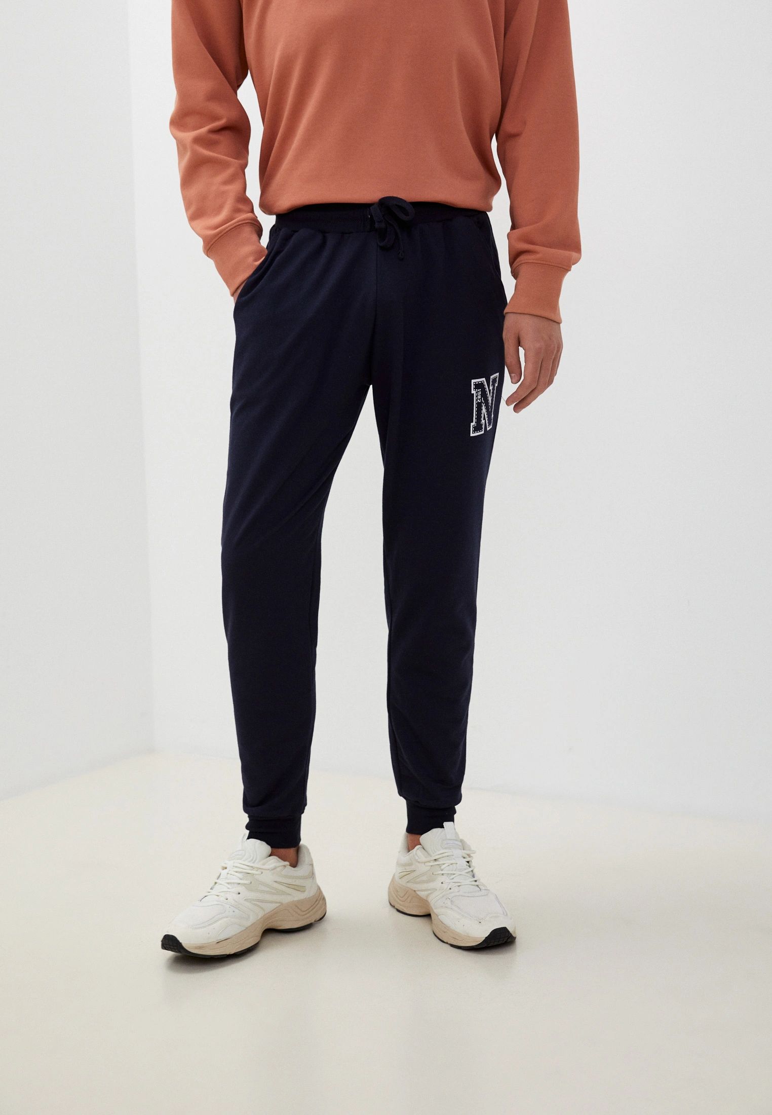 Спортивные брюки мужские BLACKSI 5283 синие XL