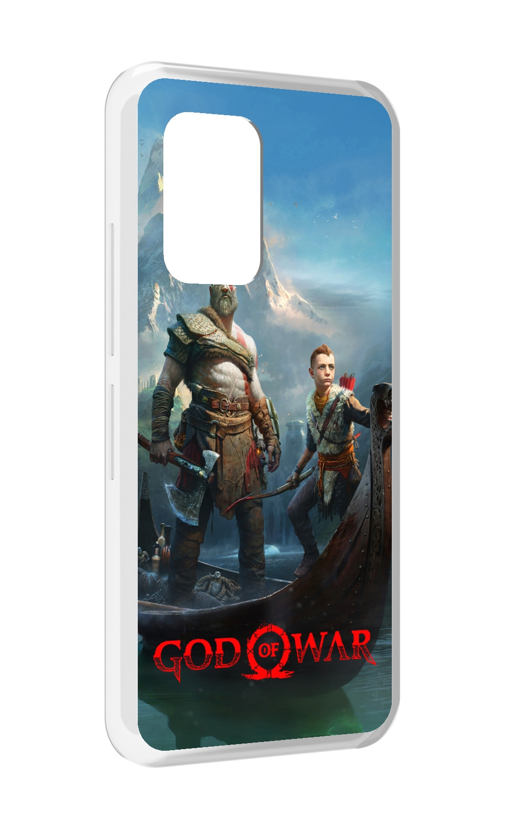 

Чехол MyPads God Of War Кратос Атрей для UMIDIGI Bison GT, Прозрачный, Tocco