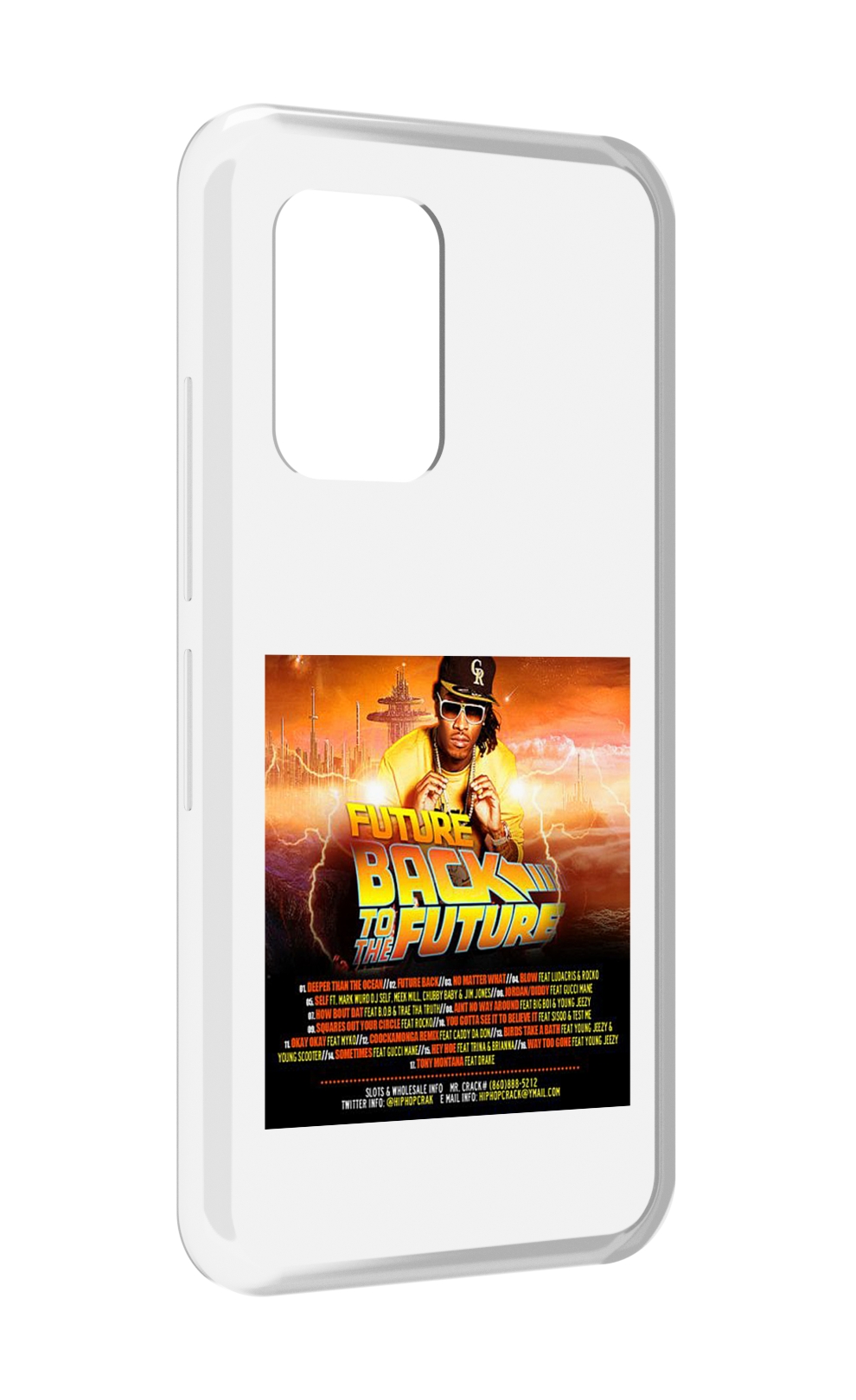

Чехол Mypads Future - Back To The Future Для Umidigi Bison Gt, Прозрачный, Tocco