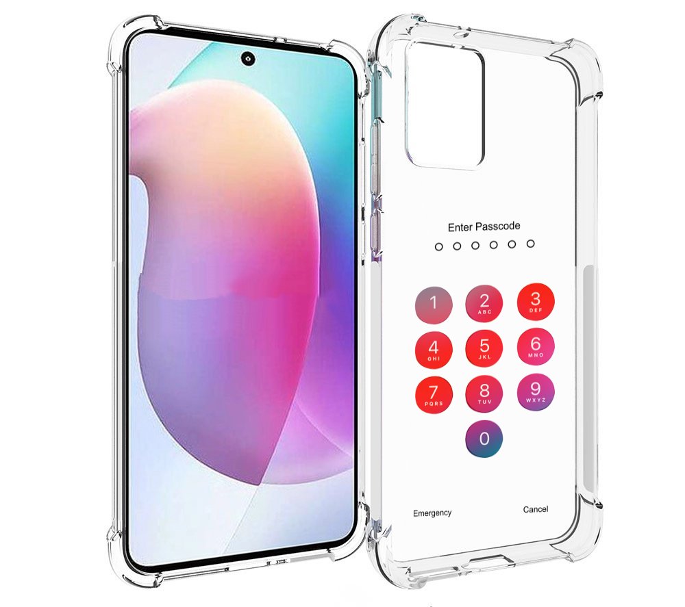 

Чехол MyPads введите-пароль для Motorola Edge 30 Neo, Прозрачный, Tocco