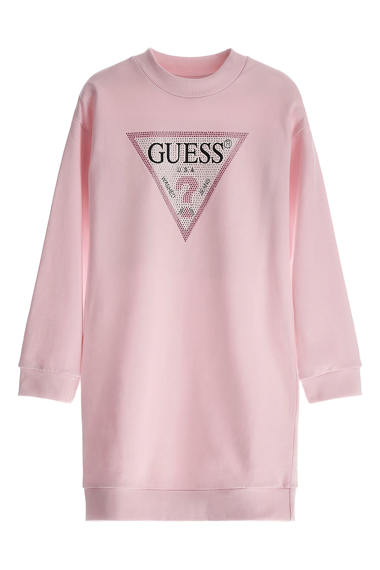 

Платье Guess для девочек, розовое, размер 8, J3YK20KA6R3, Розовый, J3YK20KA6R3