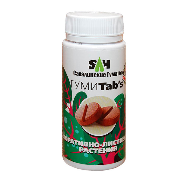 

Минеральное удобрение комплексное Сахалинские Гуматы ГумиTabs 80 г