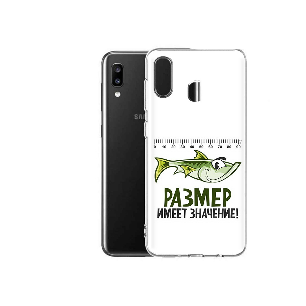 

Чехол MyPads Tocco для Samsung Galaxy A20 размер не имеет значения, Прозрачный, Tocco