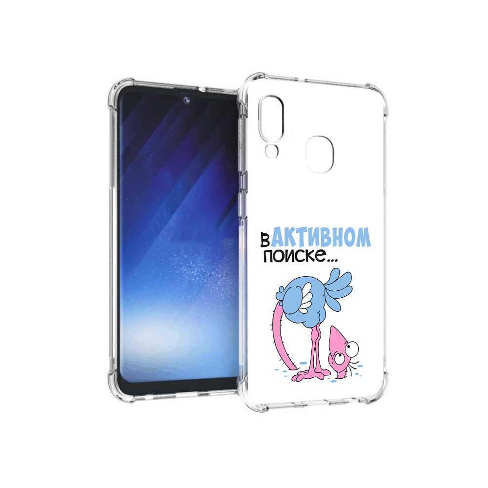 

Чехол MyPads Tocco для Samsung Galaxy A20e в активном поиске (PT133424.505.255), Прозрачный, Tocco