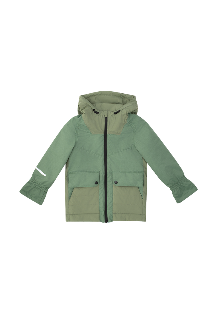 Куртка детская Oldos Мола OCSS23JK2T104, цвет оливковый, размер 128