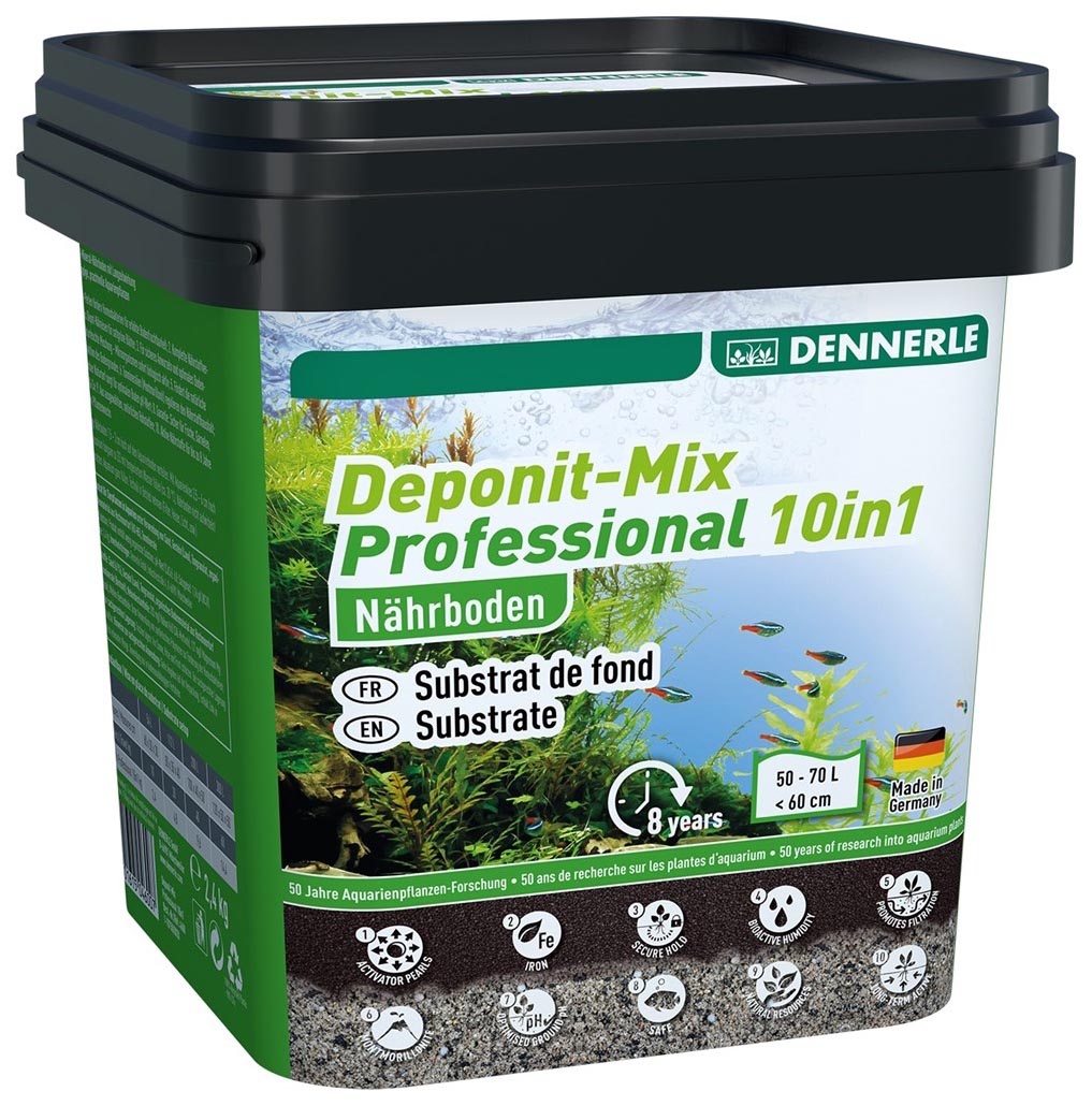 

Грунт Dennerle Deponit Mix Professional 10in1 питательный, 4,8 кг, Коричневый