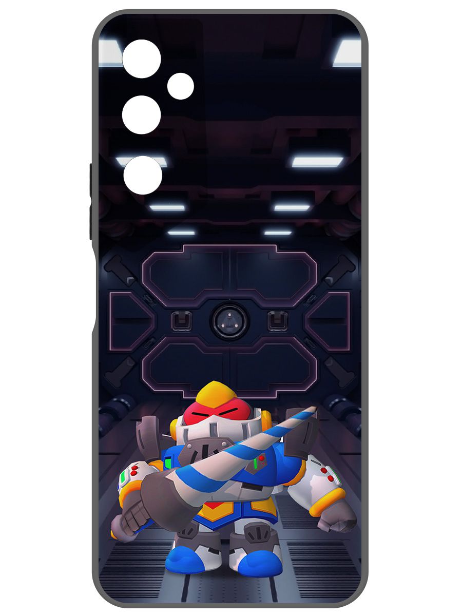 

Чехол-накладка Софт Brawl Stars - Паладин Вольт-Меха для TECNO Pova Neo 2, Черный