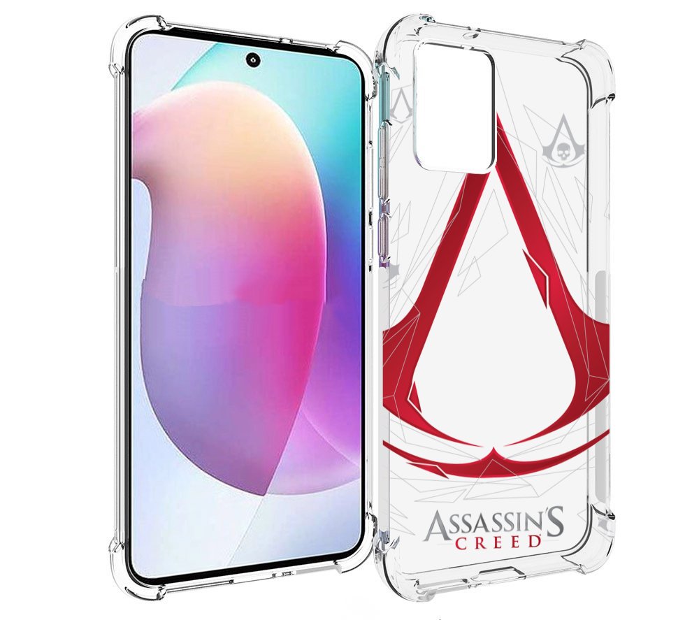

Чехол MyPads ассасин-крид-знак для Motorola Edge 30 Neo, Прозрачный, Tocco