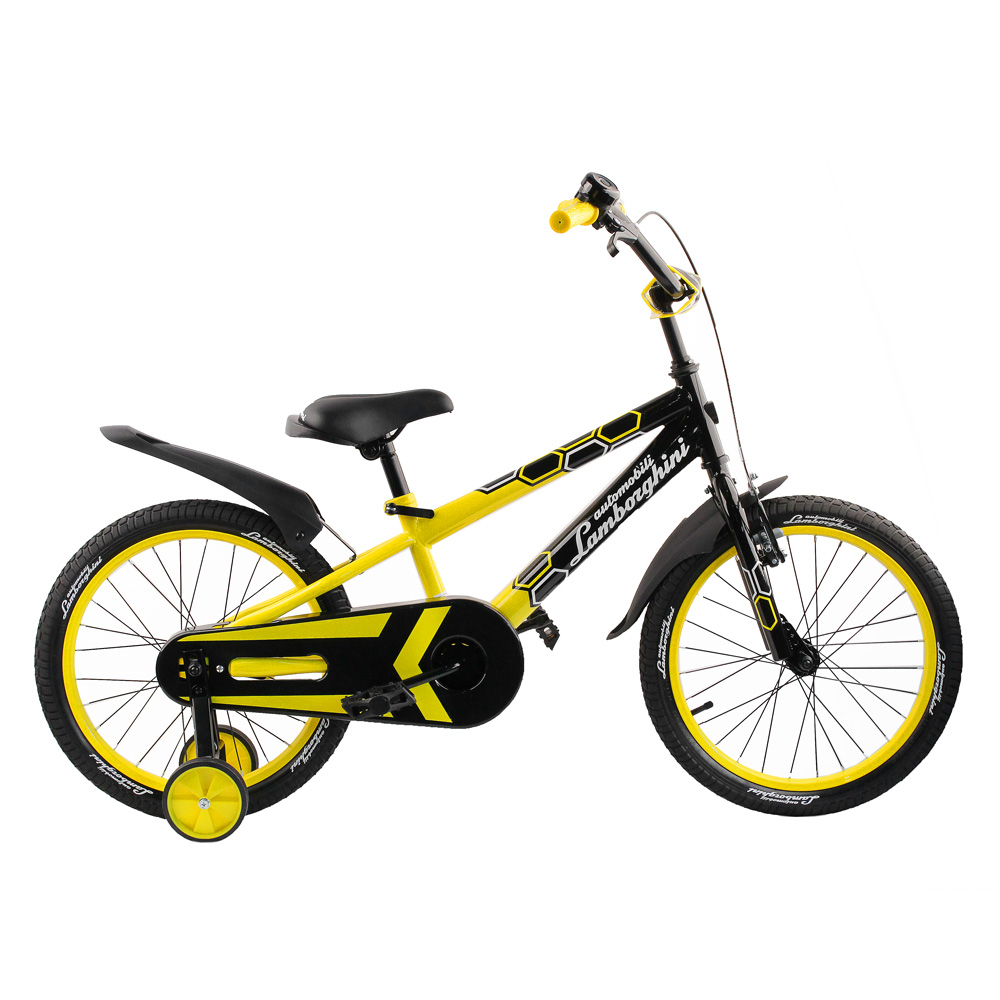фото Детский велосипед lamborghini strada 20 жёлтый