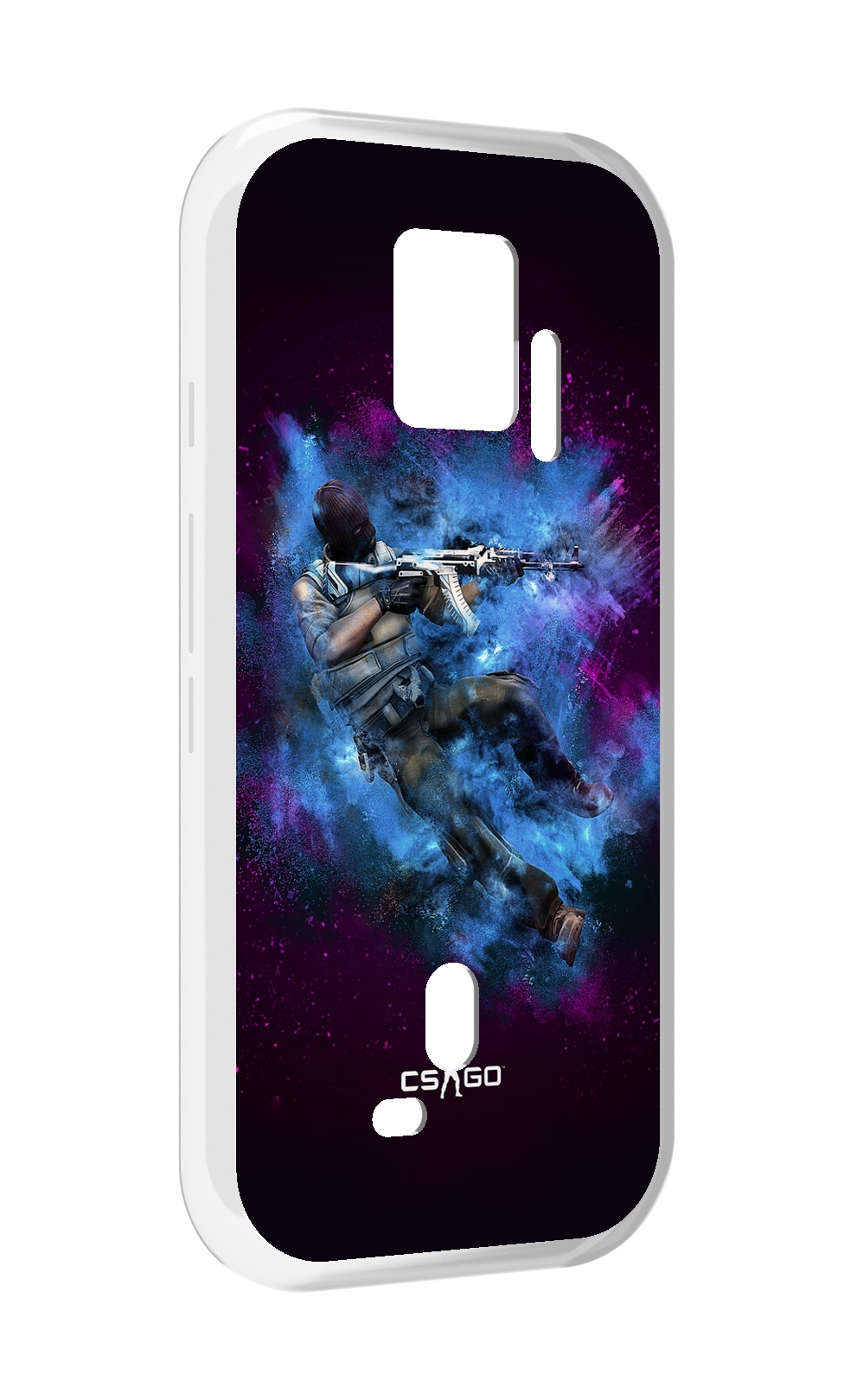 

Чехол MyPads CS-go-террорист для ZTE Nubia Red Magic 7S Pro, Прозрачный, Tocco