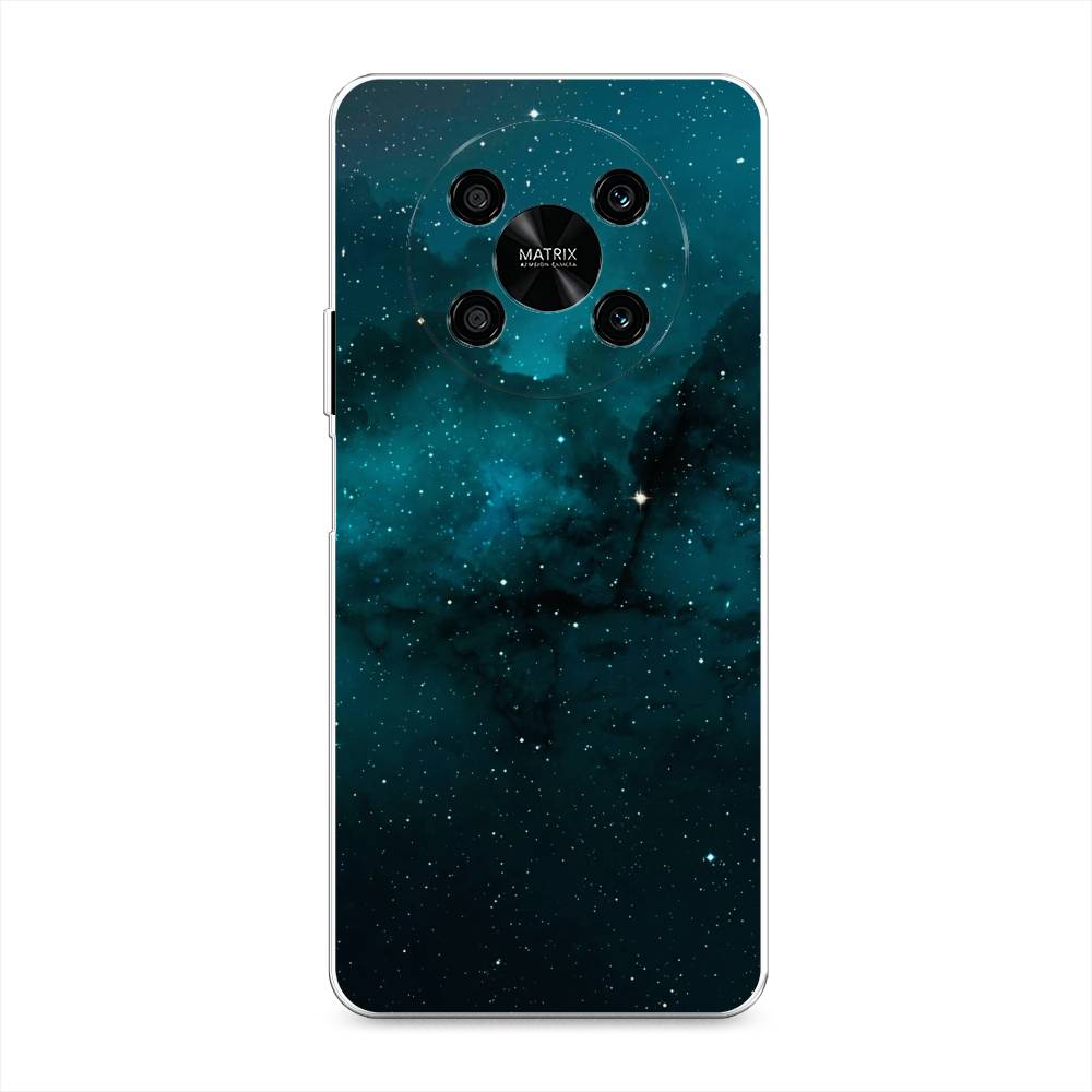 

Чехол на Honor X9 4G "Синий космос", 6108150-2