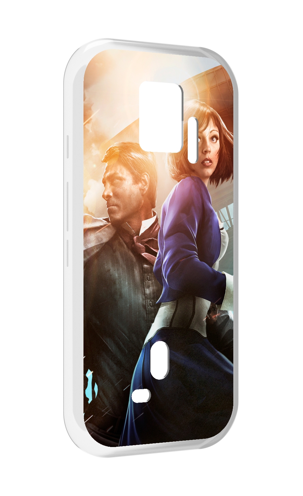 

Чехол MyPads Bioshock Infinite для ZTE Nubia Red Magic 7S Pro, Прозрачный, Tocco
