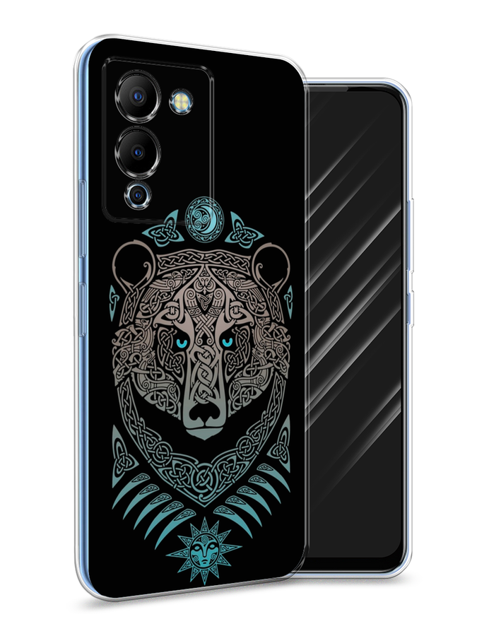 

Чехол Awog на Infinix Note 12 G96 "Кельтский медведь", Разноцветный, 3101550-2