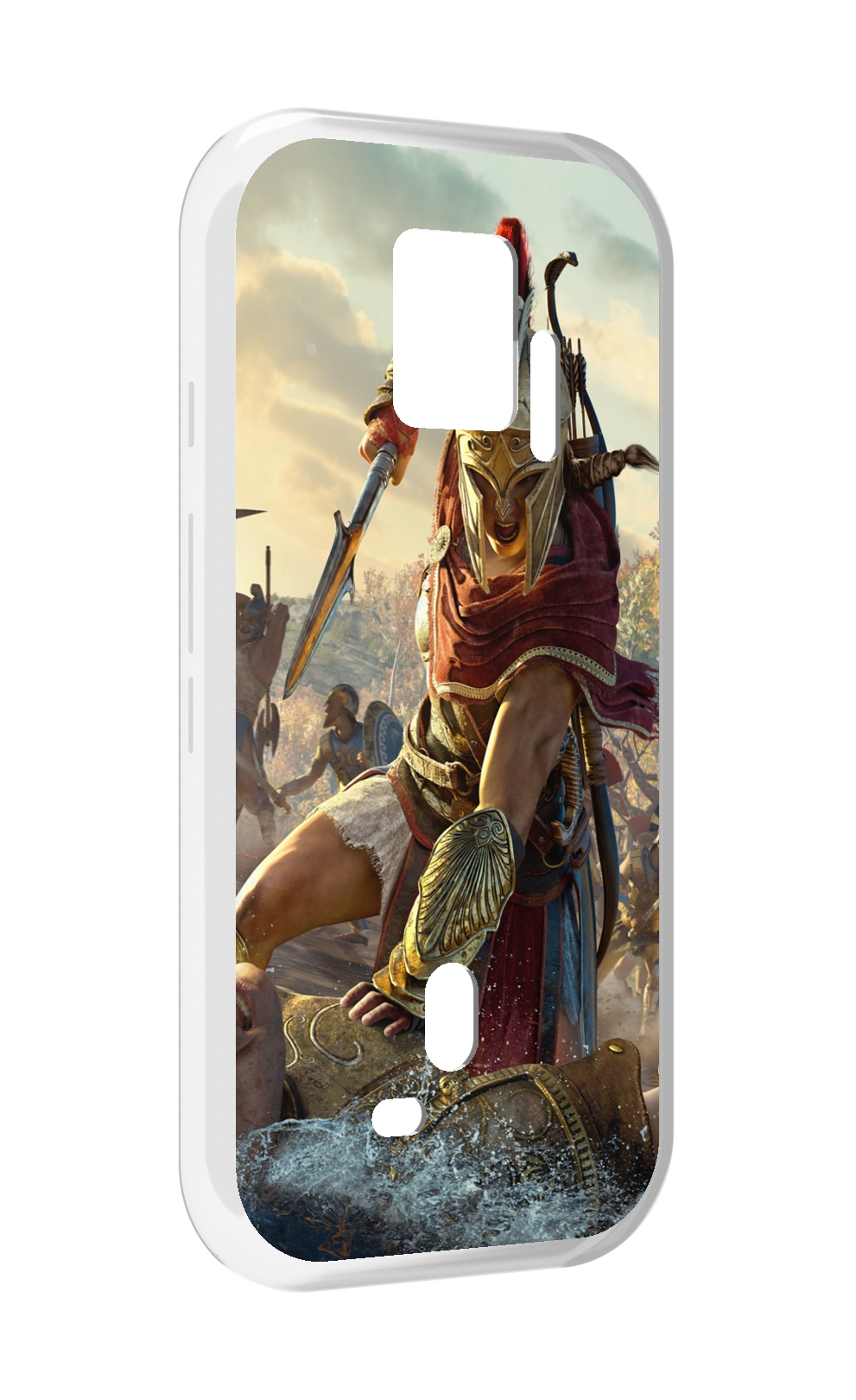 

Чехол MyPads Assassin's Creed Odyssey Kassandra мужской для ZTE Nubia Red Magic 7S Pro, Прозрачный, Tocco