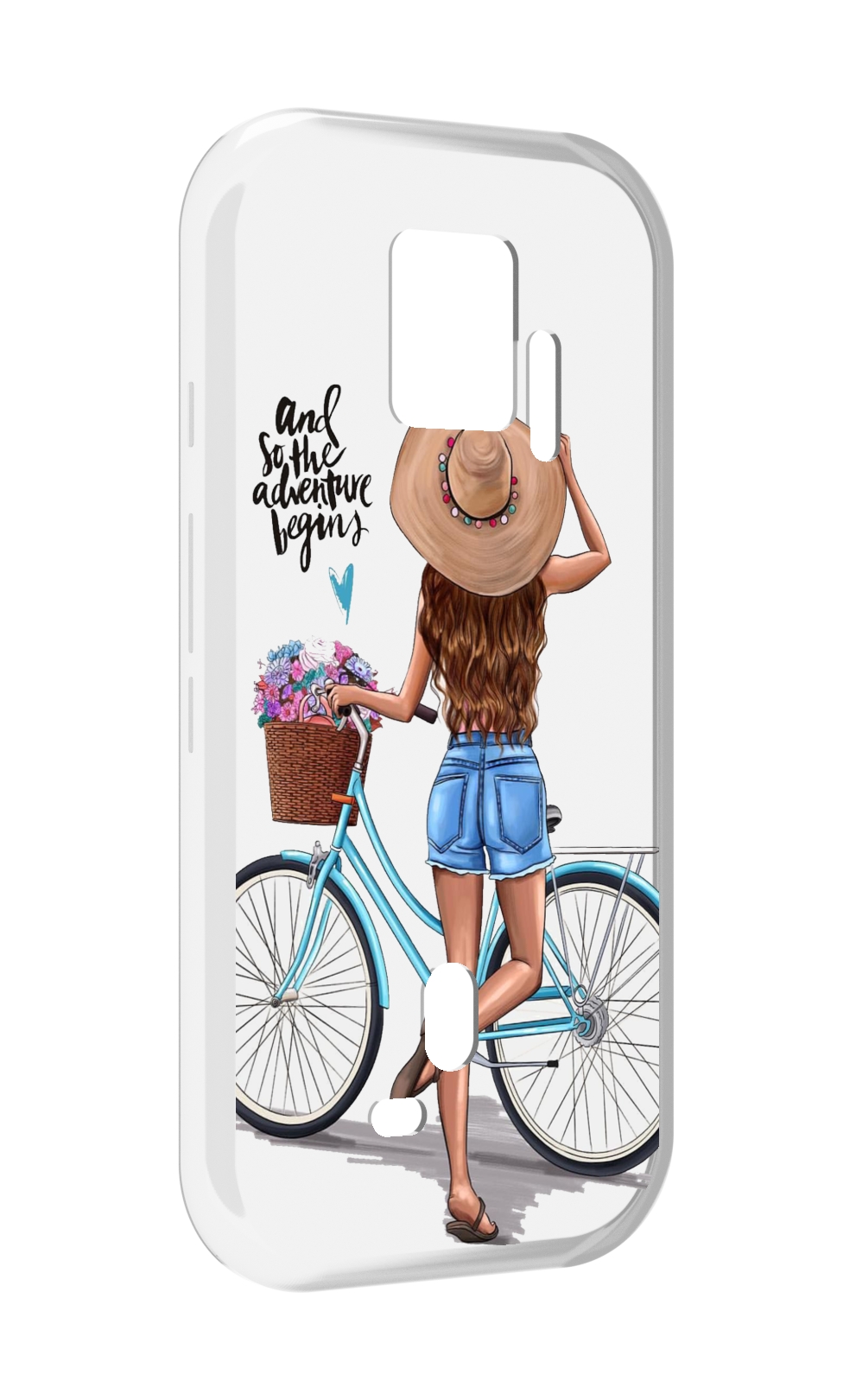 

Чехол MyPads Adventure женский для ZTE Nubia Red Magic 7S Pro, Прозрачный, Tocco