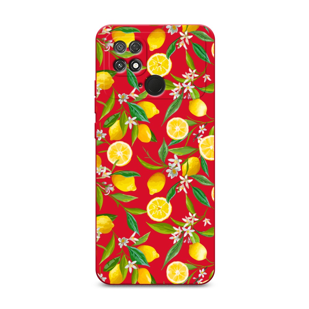 

Чехол Awog 315853-1 для Xiaomi Poco C40 "Сочные лимоны", 315853-1