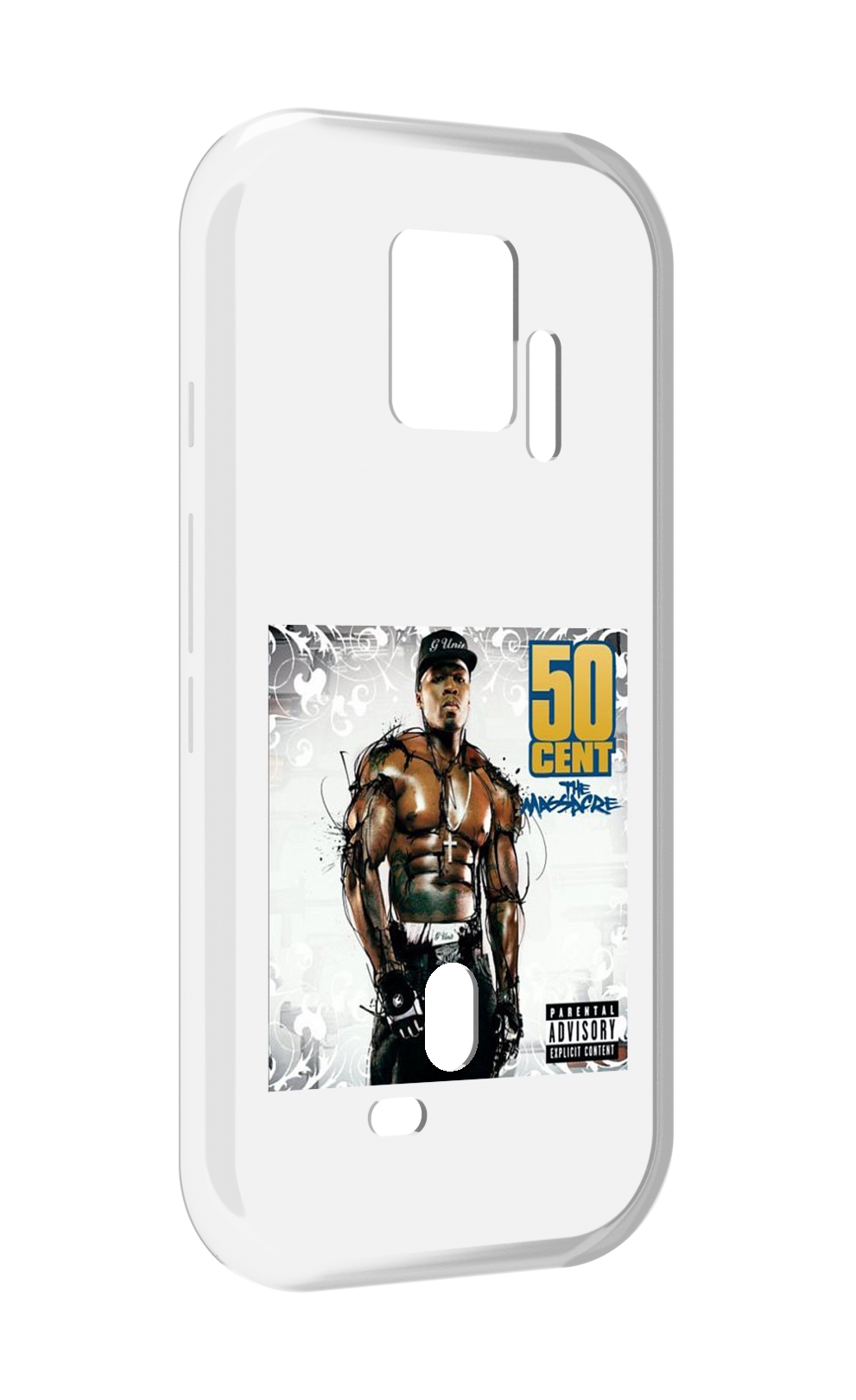 

Чехол MyPads 50 Cent - The Massacre для ZTE Nubia Red Magic 7S Pro, Прозрачный, Tocco