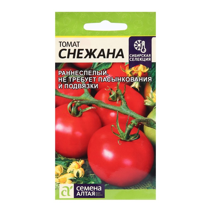 

Семена Томат "Снежана", Сем. Алт, ц/п, 0,05 г