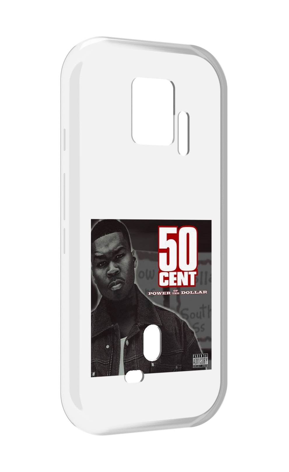 Чехол MyPads 50 Cent - Power Of The Dollar для ZTE Nubia Red Magic 7S Pro