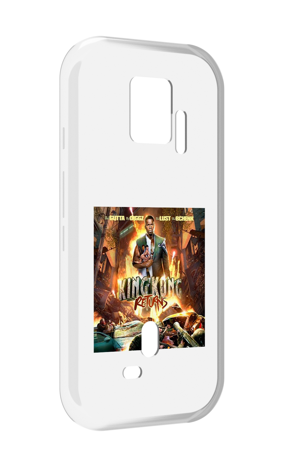 

Чехол MyPads 50 Cent - King Kong Returns для ZTE Nubia Red Magic 7S Pro, Прозрачный, Tocco