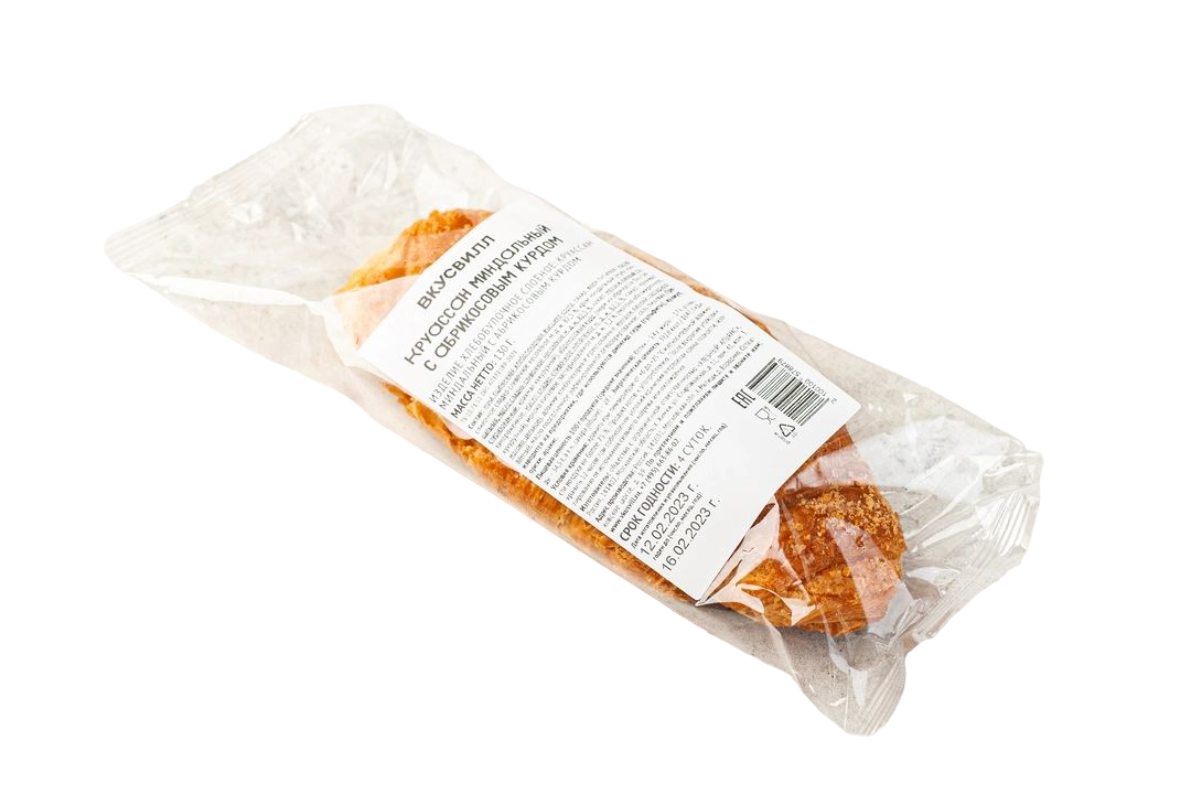 

Круассан ВкусВилл миндальный с абрикосовым курдом 130 г