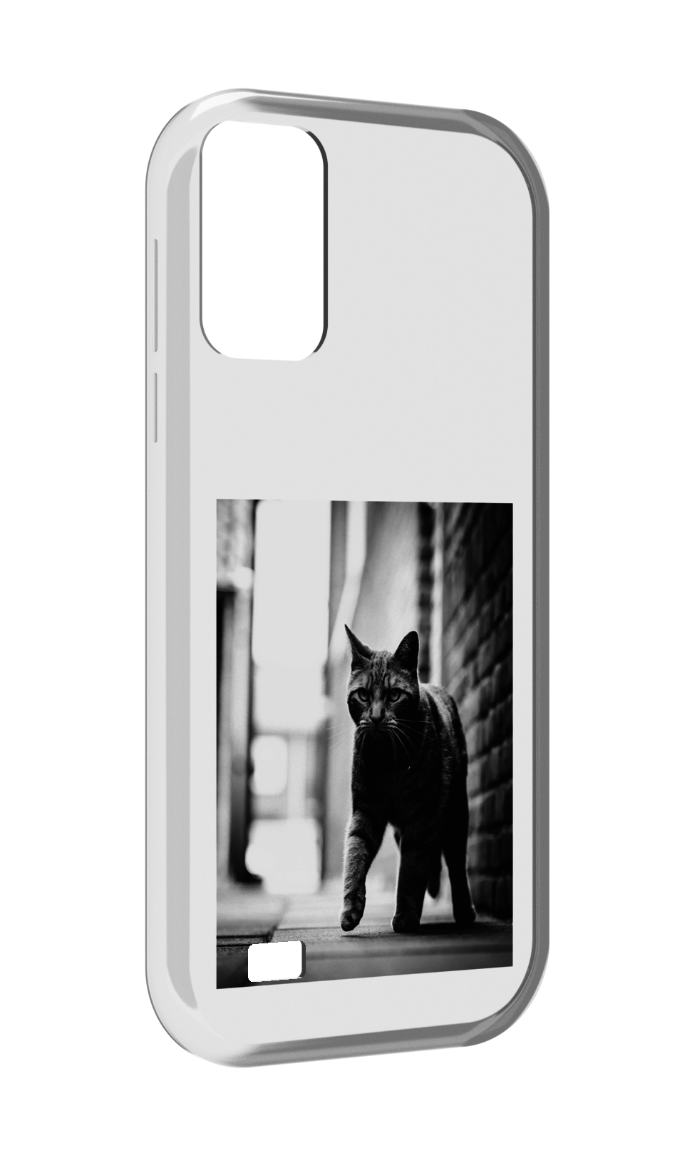 

Чехол MyPads Важный-кот для Oukitel C31, Прозрачный, Tocco