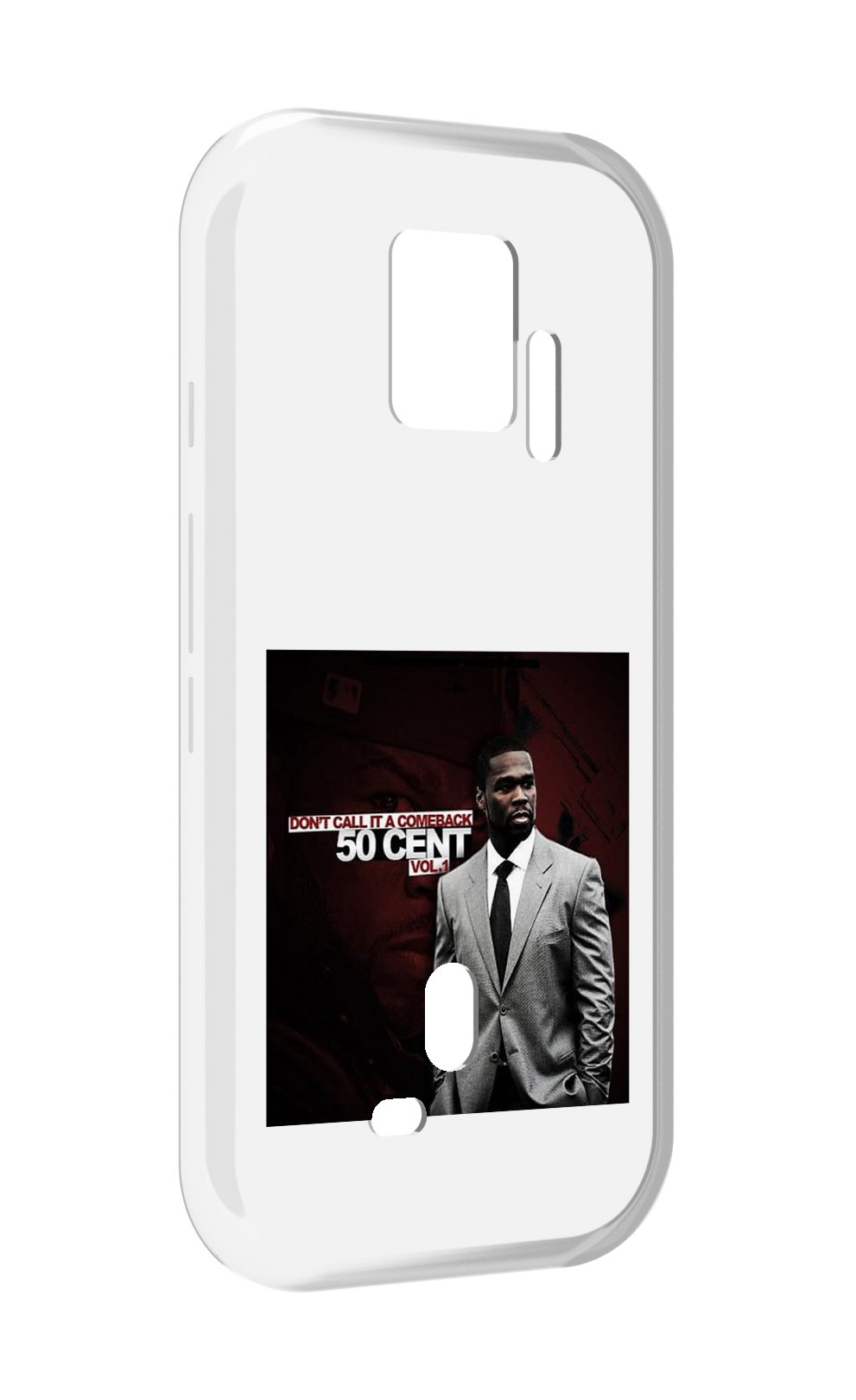 

Чехол MyPads 50 Cent - Dont Call It A Comeback Vol для ZTE Nubia Red Magic 7S Pro, Прозрачный, Tocco