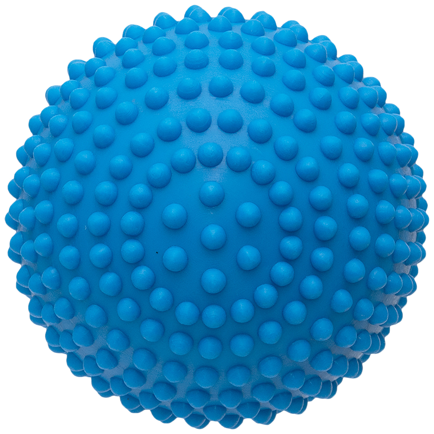 Игрушка для собак Tappi Вега, мяч игольчатый, голубой, 103 мм