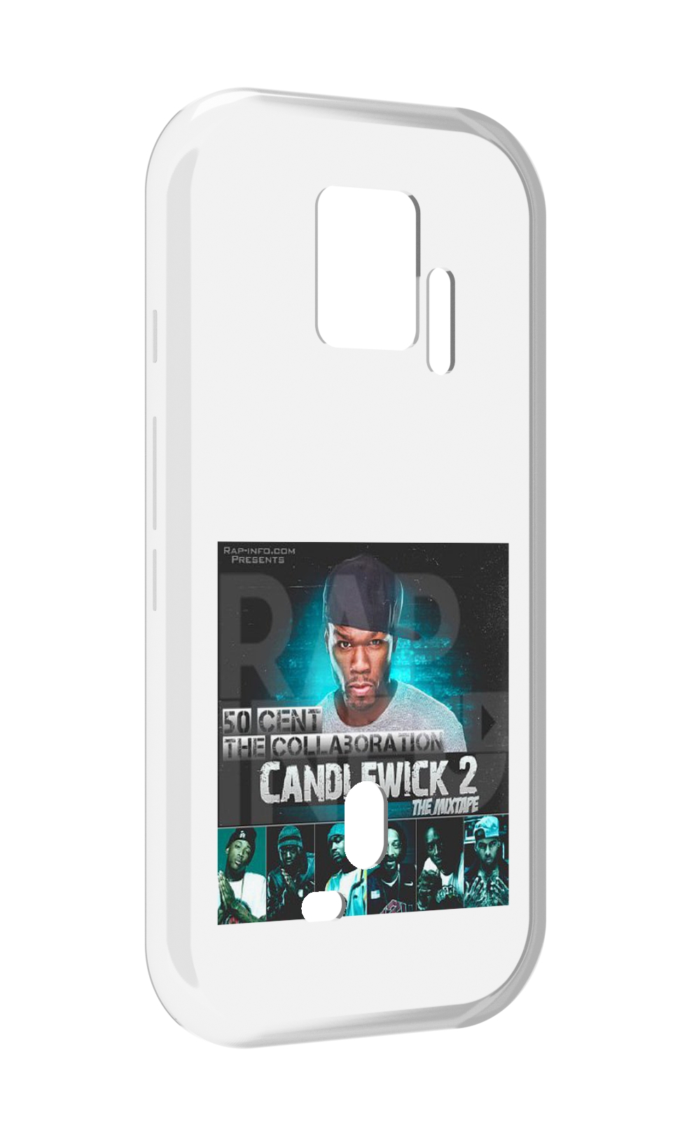 Чехол MyPads 50 Cent - CandleWick 2 для ZTE Nubia Red Magic 7S Pro