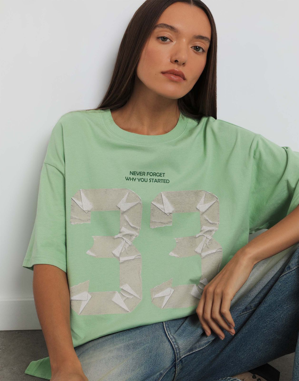

Футболка женская Gloria Jeans GKT025875 светло-зеленый L-XL/170, GKT025875