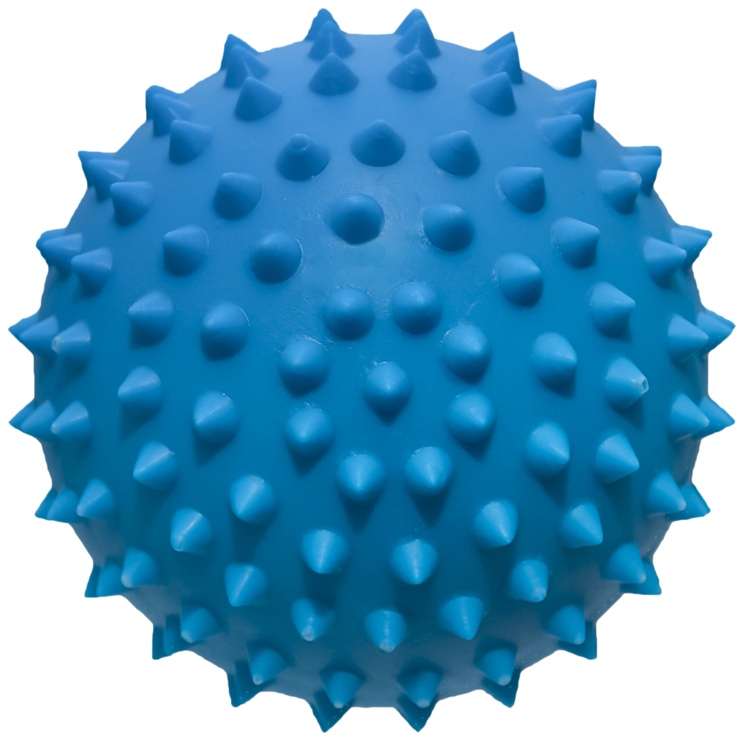 Игрушка для собак Tappi Альфа мяч для массажа, голубой, 10 см