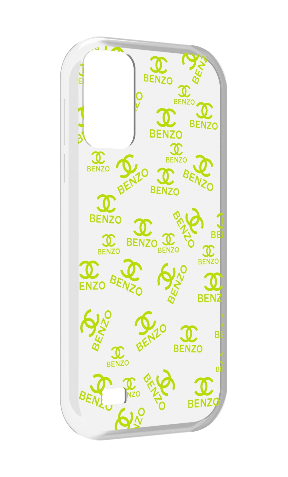 

Чехол MyPads Белый-Бензо для Oukitel C31, Прозрачный, Tocco