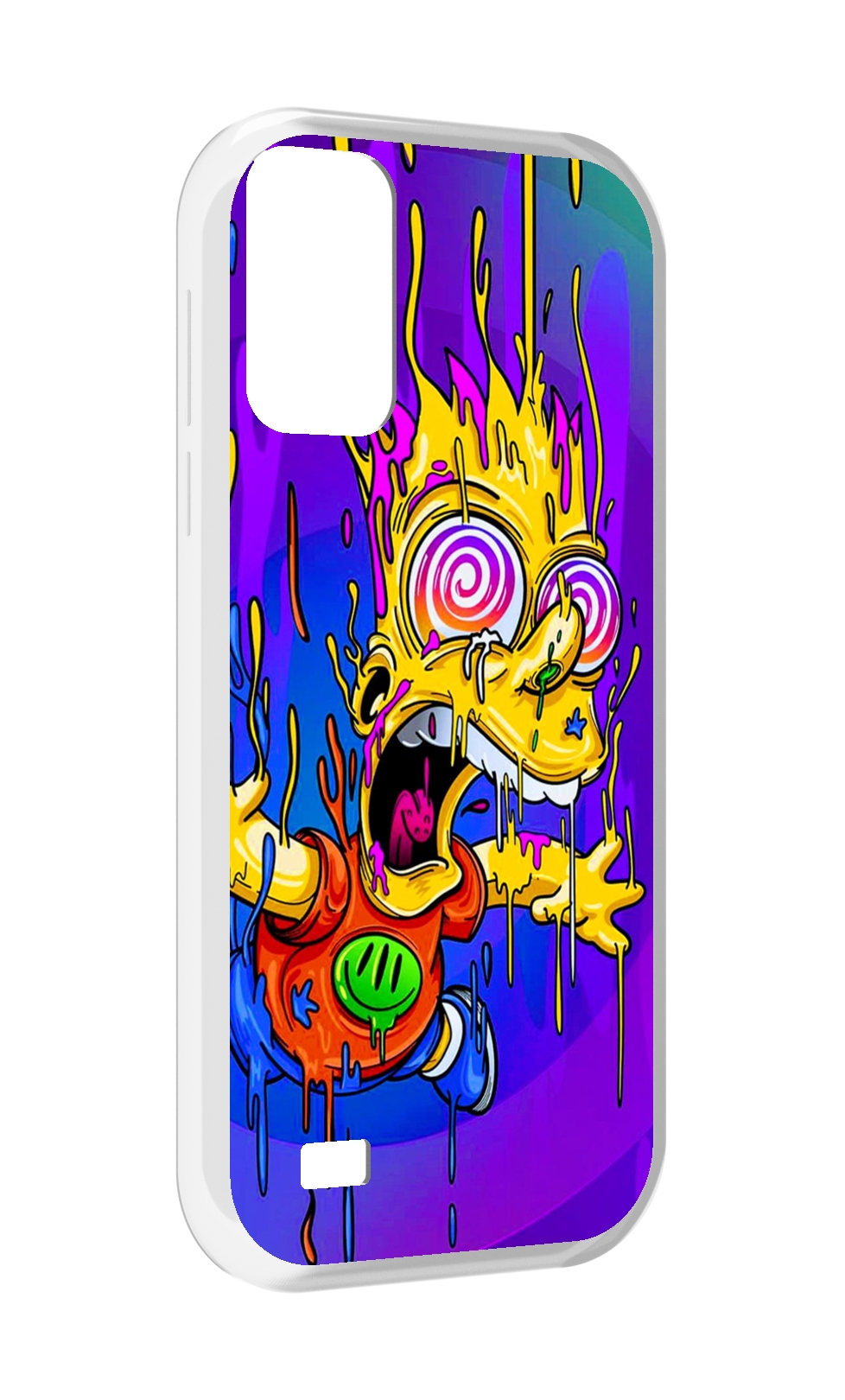 

Чехол MyPads Барт-арт-стрит для Oukitel C31, Прозрачный, Tocco